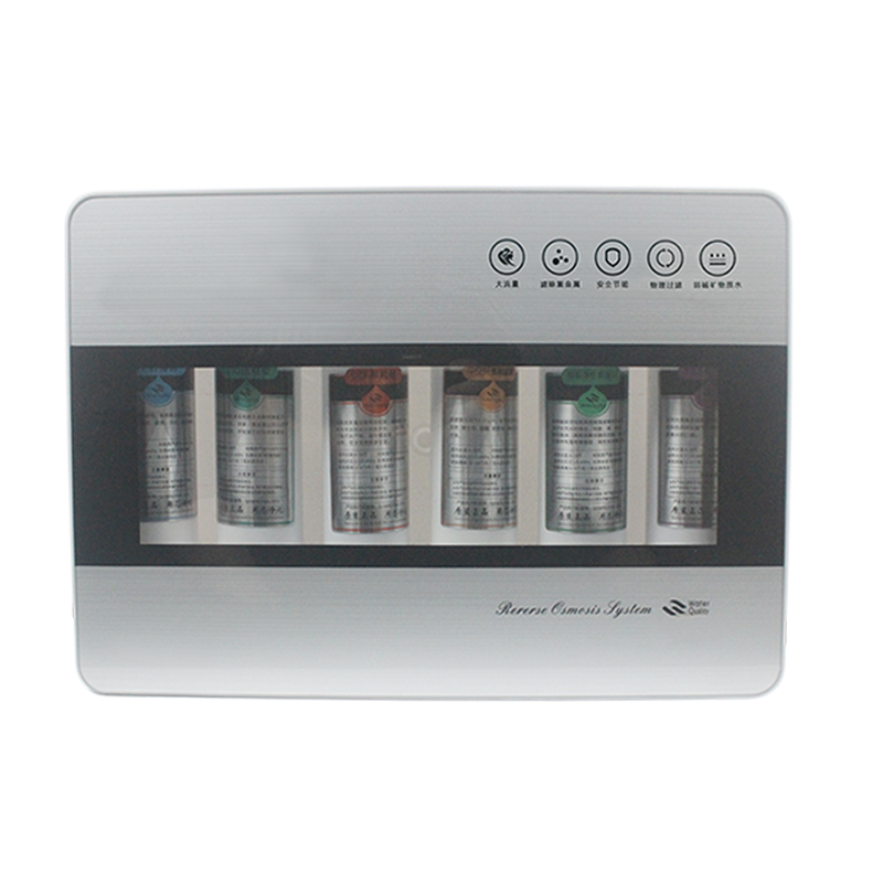 Accueil à 6 étages Ajustement aquareur alcalin Purificateur d'eau UF Purificateur alcalin uf Ultrafiltration Membrane Water Purificer Filtre pour la maison
